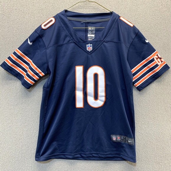 Nike Chicago Bears Mitch Trubisky NFL Jersey #10 On Field Apparel - Picture 1 of 8